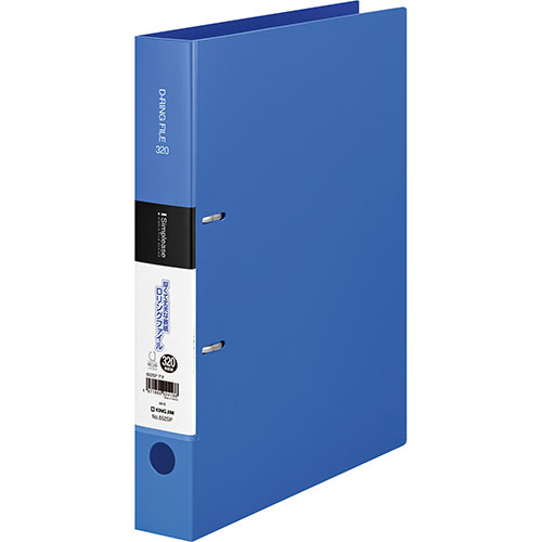 キングジム KING JIM 【10個セット】 キングジム シンプリーズ Dリングファイル 32mm 青(KJ-652SP-BLX10) 取り寄せ商品