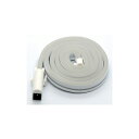 日本トラストテクノロジー 【5個セット】 USBネオンチューブライト 1m ホワイト(NEONLT1M-WHX5) 取り寄せ商品