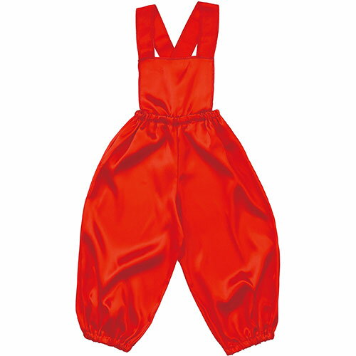 ARTEC 【5個セット】 ソフトサテンサロペットパンツ Cサイズ レッド(ATC18280X5) 取り寄せ商品