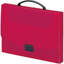 LIHIT LAB. 【5個セット】 AQUA DROPs バッグ A4 赤(A-5005-3-RDX5) 取り寄せ商品