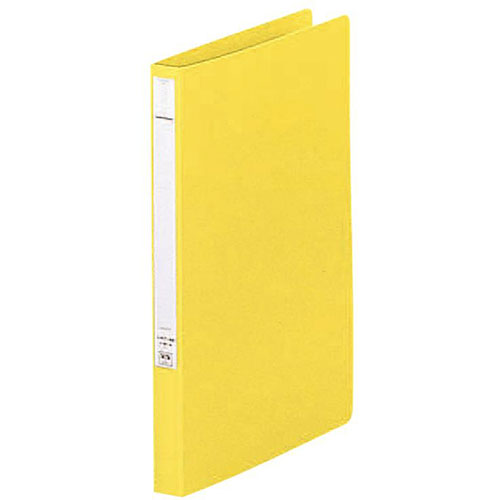 Other - LIHIT LAB. 【5個セット】 パンチレスファイル(HEAVY DUTY) A4S 黄(F-367-4-YEX5) 取り寄せ商品