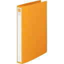 LIHIT LAB. 【5個セット】 P.P.リングファイル A4S 2穴 橙(F-877-3-ORX5) 取り寄せ商品