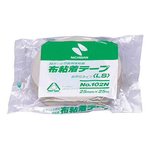 ニチバン 【10個セット】 布テープ102N 25×25 黄土(NB-102N7-25X10) 取り寄せ商品