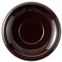 アサヒ興洋 【10セット】 塗茶托 こげ茶(MMT15025X10) 取り寄せ商品