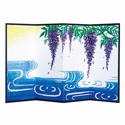 ARTEC 【5セット】 ARTEC 白い屏風(四曲)(ATC13165X5) 取り寄せ商品