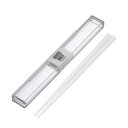 岩崎工業 【5セット】 とっても強いケース入り18cm箸 ホワイト(H-590WHX5) 取り寄せ商品