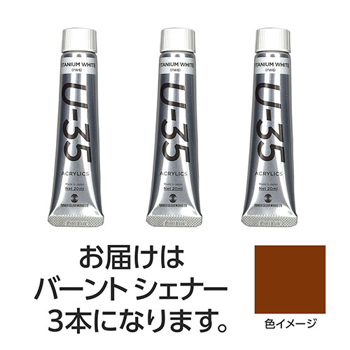 ターナー色彩 【3本×5セット】 U35 バーントシェナー20ml(TURNER108692X5) 取り寄せ商品