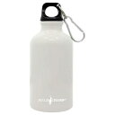 フィールドチャンプ 【5本セット】 アルミボトル350ml 軽くて携帯に便利・カラビナ付き オフホワイト(22557408X5) 取り寄せ商品