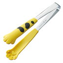田辺金具 【5本セット】 卓上トング きゃっちだにゃん 黄たま(イエロー)(TK-1146X5) 取り寄せ商品