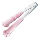 田辺金具 【5本セット】 卓上トング きゃっちだにゃん 桃たま(ピンク)(TK-1139X5) 取り寄せ商品