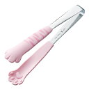 田辺金具 【5本セット】 卓上トング きゃっちだにゃん 桃とら(ピンク)(TK-1238X5) 取り寄せ商品