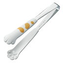 田辺金具 【5本セット】 卓上トング きゃっちだにゃん 白たま(ホワイト)(TK-1122X5) 取り寄せ商品