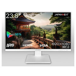 JAPANNEXT JAPANNEXT 23.8インチIPSパネル搭載液晶モニター フルHD液晶モニター(JN-238I75F-W) 取り寄せ商品