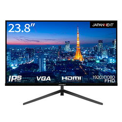 JAPANNEXT 23.8インチIPSパネル搭載 フルHD液晶モニター HDMI VGA(JN-IPS2380FHD) 取り寄せ商品