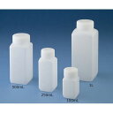 ニッコー・ハンセン Jボトル角型 広口(ナチュラル) 100mL 滅菌済 200本 1553-01 (1ケース(200(15-5301-55) 取り寄せ商品