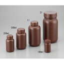 ニッコー・ハンセン 標準規格瓶 丸型広口(遮光) 500mL セットなし 1本 (1本)(1032-03) 取り寄せ商品