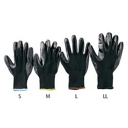 ニトリルコート手袋 LL (1双) 目安在庫=○