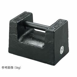 アズワン 枕型分銅（鋳鉄製） (1個)(PWM10) 目安在庫=○