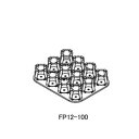 アズワン シェイキングインキュベーター用 フラスコ用ホルダー(100~150mL) FP12-1(FP12-100) 取り寄せ商品