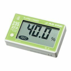 アズワン 温湿度アラームロガー（ブザー付） (1個)(AS-235XFA) 取り寄せ商品