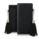 Dreamplus Xperia XZ1 Compact Tassel Jacket ブラック(DP11335Z1C) 仕入先在庫品