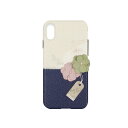 HAPPYMORI iPhone XS / X Memories of Paris ダークブルー(HM14451i58) 仕入先在庫品
