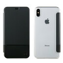 muvit iPhone XS Max FOLIO CASE クラシックブラック(MV15051i65) 目安在庫 ○