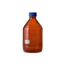 DWK Life Sciences ねじ口瓶丸型茶褐色(デュラン(R)・017210) 2000mL GL-45 (1本)(4589988600380) 目安在庫=△(4)