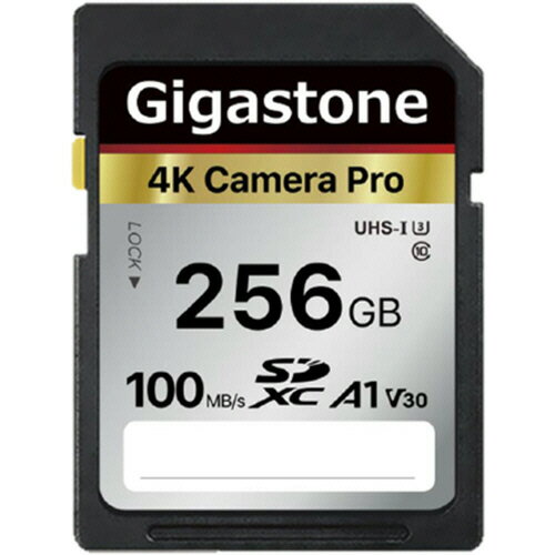 Gigastone SDXCカード 256GB V30 UHS-1 U3 A1 1枚(GJSX-256GV3A1) 目安在庫=○ Gigastone SDXCカード 256GB V30 UHS-1 U3 A1 1枚(GJSX-256GV3A1) 目安在庫=○