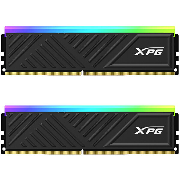 ADATA XPG SPECTRIX D35G BLACK DDR4-3600MHz U-DIMM 16GB2 RGB DUAL TRAY(AX4U360016G18I-DTBKD) ܰº߸=