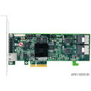 ARECA SerialATA III RAIDカード8ポート版 PCI-Express x 4 FOケーブル付(ARC-1203-8I) 取り寄せ商品