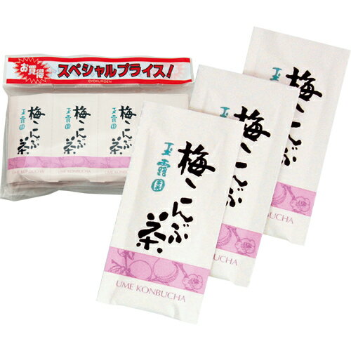玉露園 梅こんぶ茶 2g/袋 1パック(28袋)(450980) 目安在庫=○