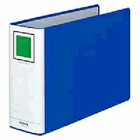 コクヨ KOKUYO フ-E685B チューブファイルエコ A4横 80mmとじ 2穴 青 取り寄せ商品