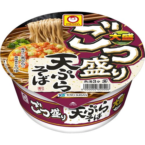 東洋水産 ごつ盛り 天ぷらそば 114g（12個）(4901990369046 x12) 取り寄せ商品