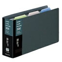 コクヨ KOKUYO メイ-30DM 名刺ホルダー 替紙式 2穴 300名刺 縦入れ ダークグレー 取り寄せ商品