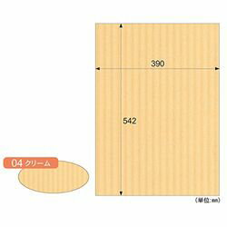 ヒサゴ HISAGO リップルボード B3+ クリーム 3枚入り RB04 取り寄せ商品