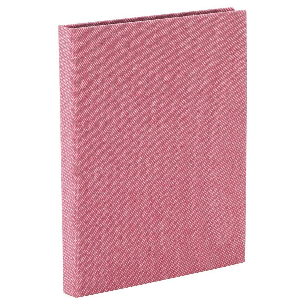 ナカバヤシ NAKABAYASHI コット／黒台紙フォトアルバム／KG判タテ24枚／ピンク(A-COPK-241-P) 取り寄せ..