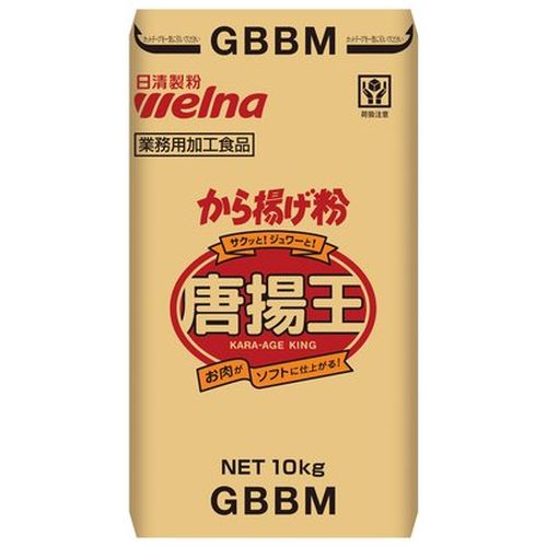 日清製粉ウェルナ 業務用 Q から揚げ粉 唐揚王 10kg(4902110335118) 取り寄せ商品 日清製粉ウェルナ 業務用 Q から揚げ粉 唐揚王 10kg(4902110335118) 取り寄せ商品