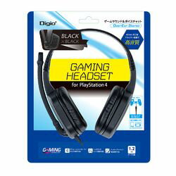 Digio2 Digio2 4˥ߥ󥰥إåɥåfor PlayStation4֥åߥå(MHM-SGM30BKR) 󤻾