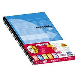 ナカバヤシ NAKABAYASHI ロジカルブレイン3ミリ罫 B5 30枚 5冊パック(ノ-B547-3M-5P) 取り寄せ商品