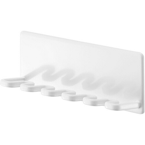 山崎実業 マグネットバスルーム歯ブラシホルダー タワー 5連 ホワイト 1個(4696) 目安在庫=○