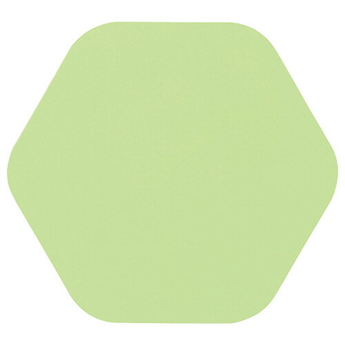 ライオン LION 六角マグネットシート　単色パックM−610　グリーン（G）(283-62) 取り寄せ商品