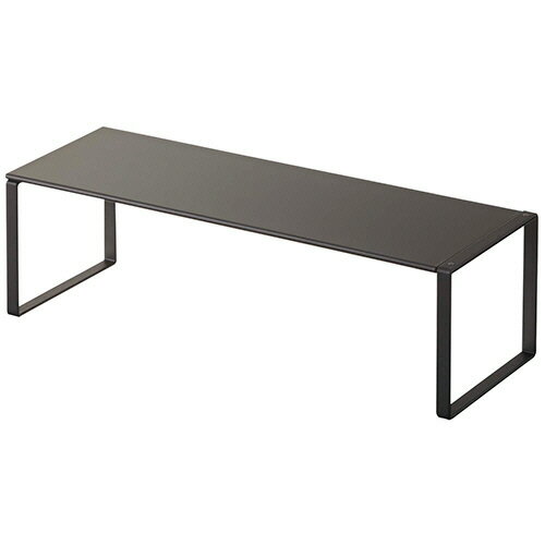 山崎実業 下駄箱中 伸縮シューズラック フレーム ブラック 1台(2573) 目安在庫=○