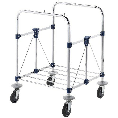 山崎産業 コンドル リサイクルカートY-2自立式(フレーム) 小 1台(CA452-000X-MB) 目安在庫=○