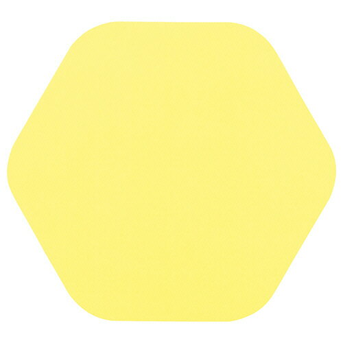 ライオン LION 六角マグネットシート　単色パックM−610　イエロー（Y）(283-63) 取り寄せ商品