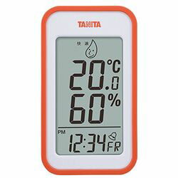 タニタ TANITA デジタル温湿度計 オレンジ TT-559-OR 取り寄せ商品