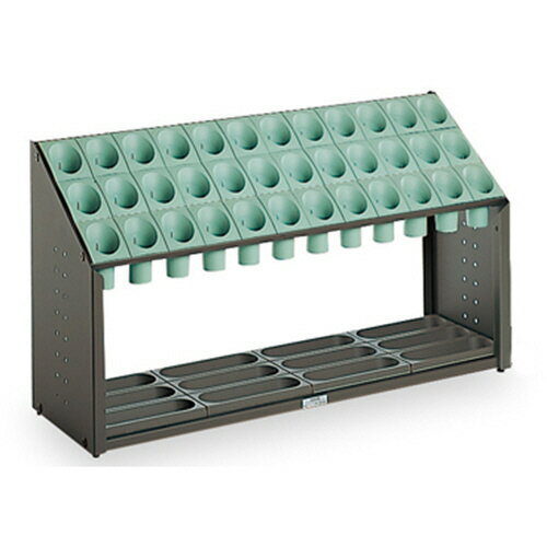 テラモト 傘立て オブリークアーバン B36 36本用 グリーン 1台(UB-285-136-1) 目安在庫=○