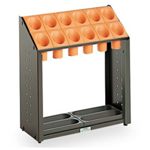 テラモト 傘立て オブリークアーバン B12 12本用 オレンジ 1台(UB-285-112-7) 目安在庫=○