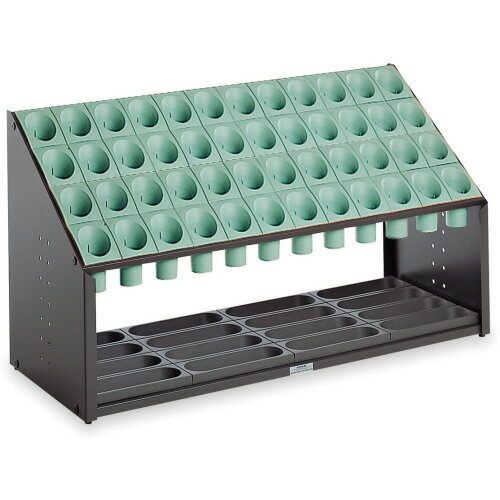 テラモト 傘立て オブリークアーバン B48 48本用 グリーン 1台(UB-285-148-1) 目安在庫=○