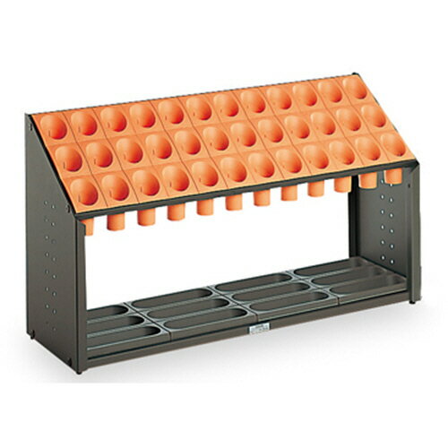 テラモト 傘立て オブリークアーバン B36 36本用 オレンジ 1台(UB-285-136-7) 目安在庫=○